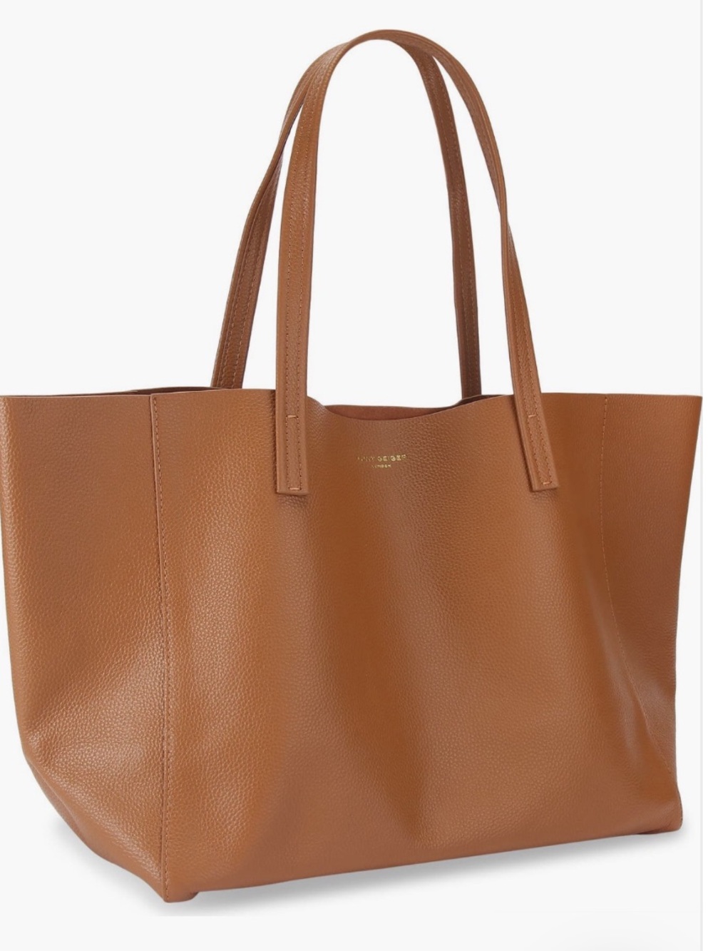 New Kurt Gieger London
Violet Leather Shoulder Hobo Bag Tan zipper inside